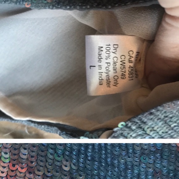 Chaser holographic sequin shorts. - Picture 4 of 4